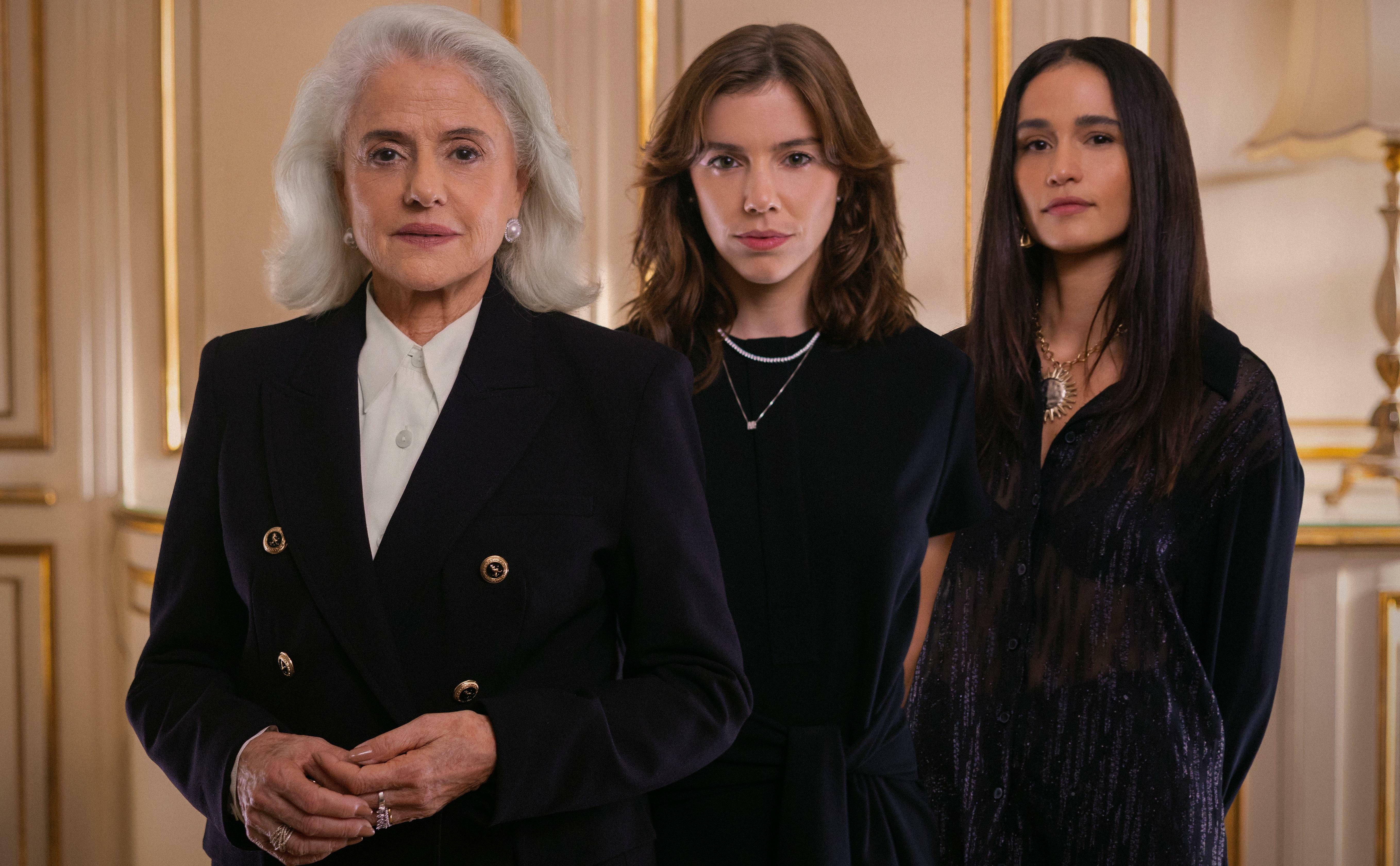 Marieta Severo, Alice Wegmann e Nanda Costa vivem Lúcia, Maíra e Irina em nova série da Netflix