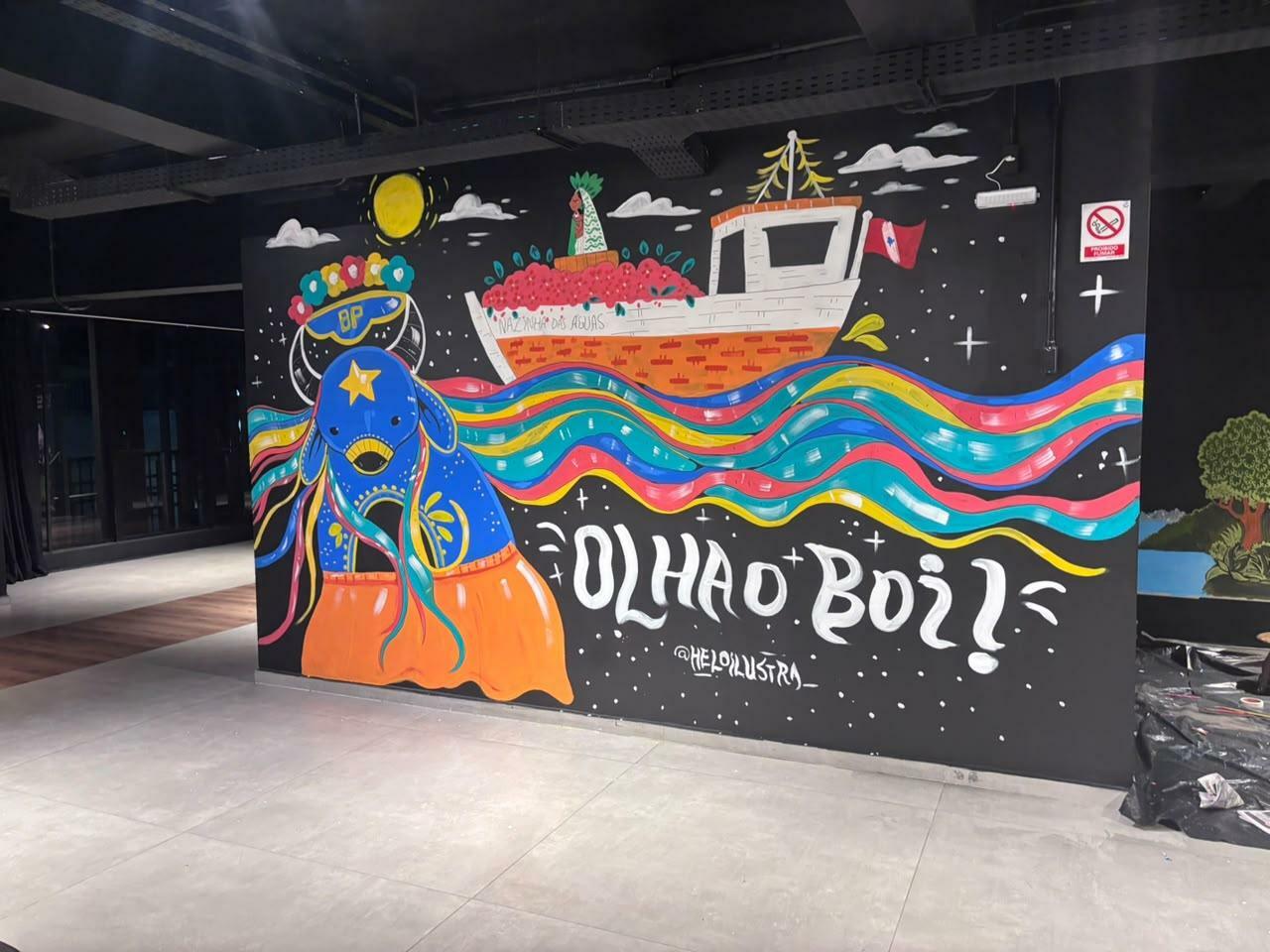 Obra da quadrinista Helô Rodrigues