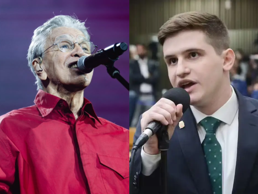 Caetano Veloso processa Lucas Pavanato por vídeo e pede indenização