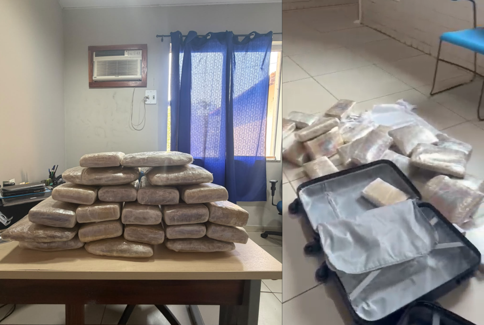 Homem é preso com 21 tabletes de skunk em embarcação no sudoeste do Pará.