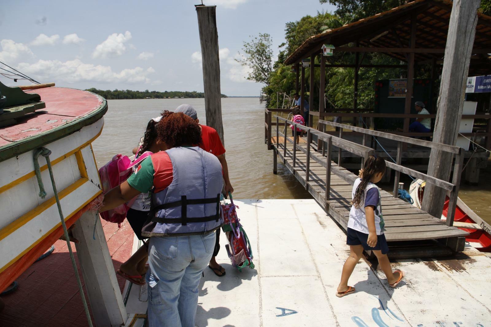 Educação de Belém mantém serviço nas ilhas por contrato emergencial após acordos anteriores e antes de concluir licitação