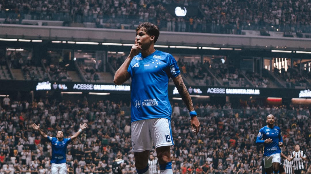 Kaio Jorge provoca Atlético-MG com vídeo após decidir clássico em Minas: 'Calma, papai tá aqui'