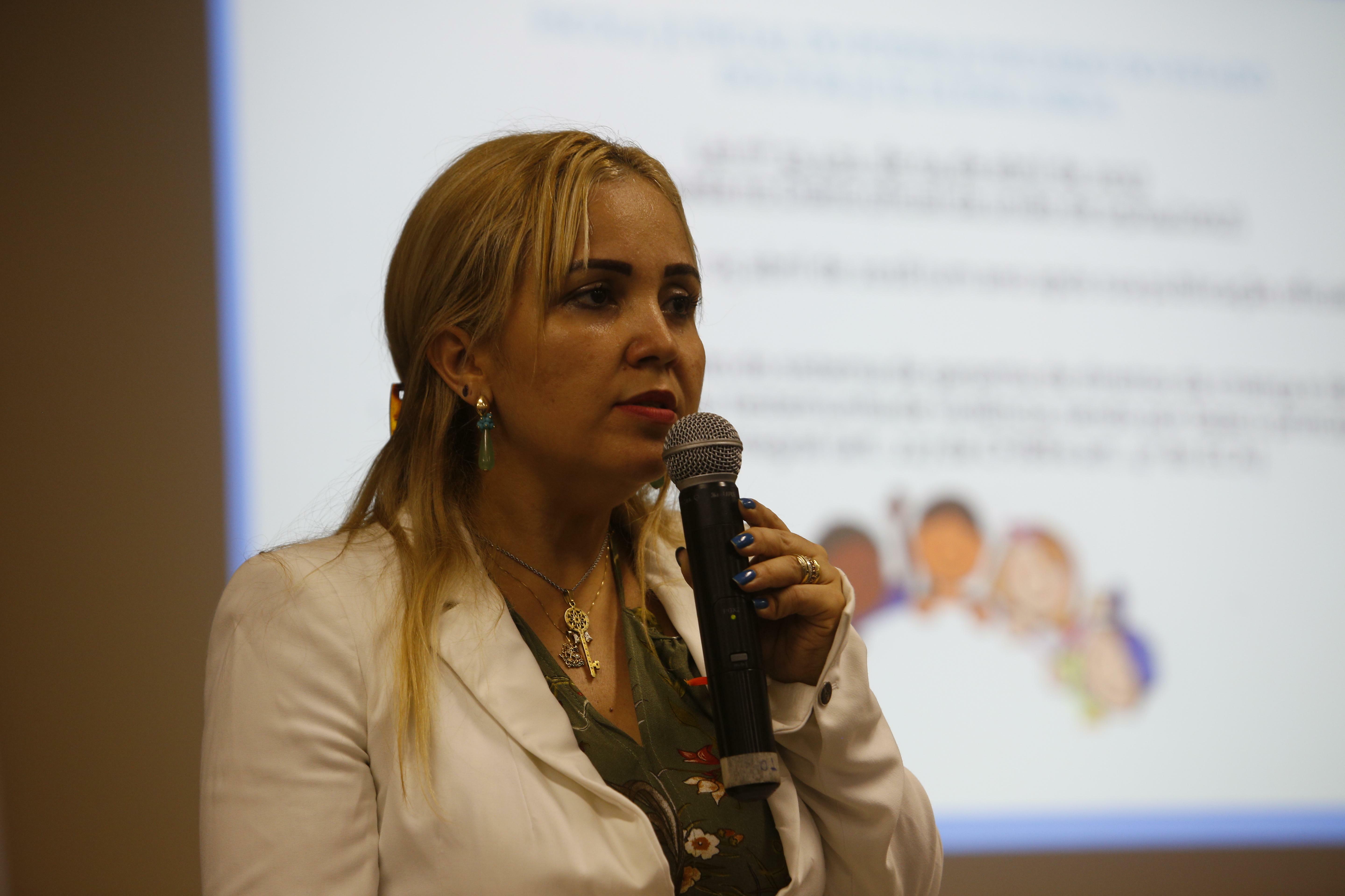 Juíza Mônica Maciel Soares Fonseca, titular da 1ª Vara de Crimes Contra Crianças e Adolescentes de Belém