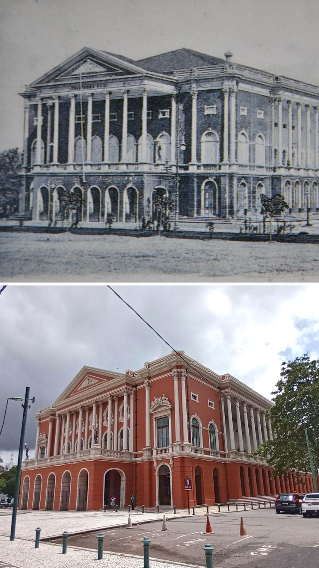 Fundado em 15 de fevereiro de 1878, o Theatro da Paz nasce durante o Ciclo da Borracha para satisfazer a sociedade. O engenheiro militar José Tibúrcio de Magalhães é responsável pelo início do projeto, com inspirações no Teatro Scala de Milão, na Itália. O local foi a primeira casa de espetáculos da Amazônia. O teatro é localizado na Avenida da Paz, no bairro Campina.