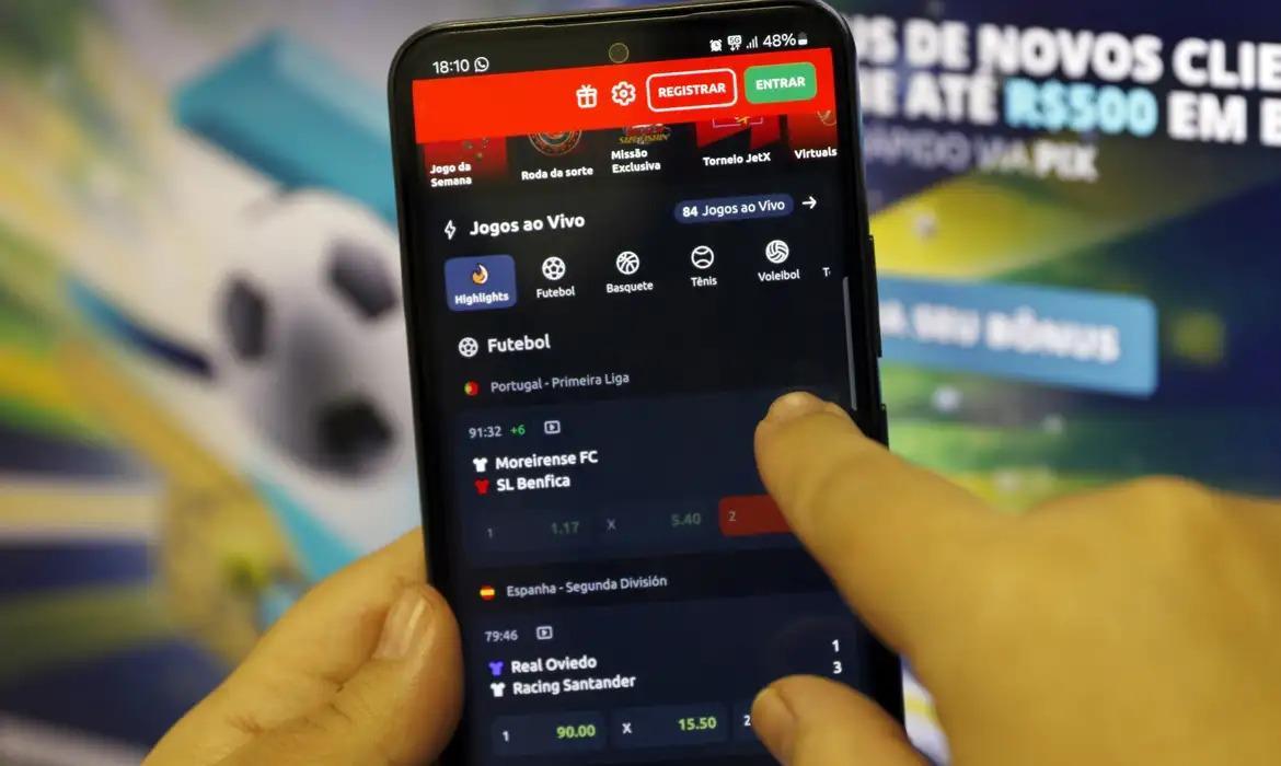Plataformas de apostas online é alvo de impasse