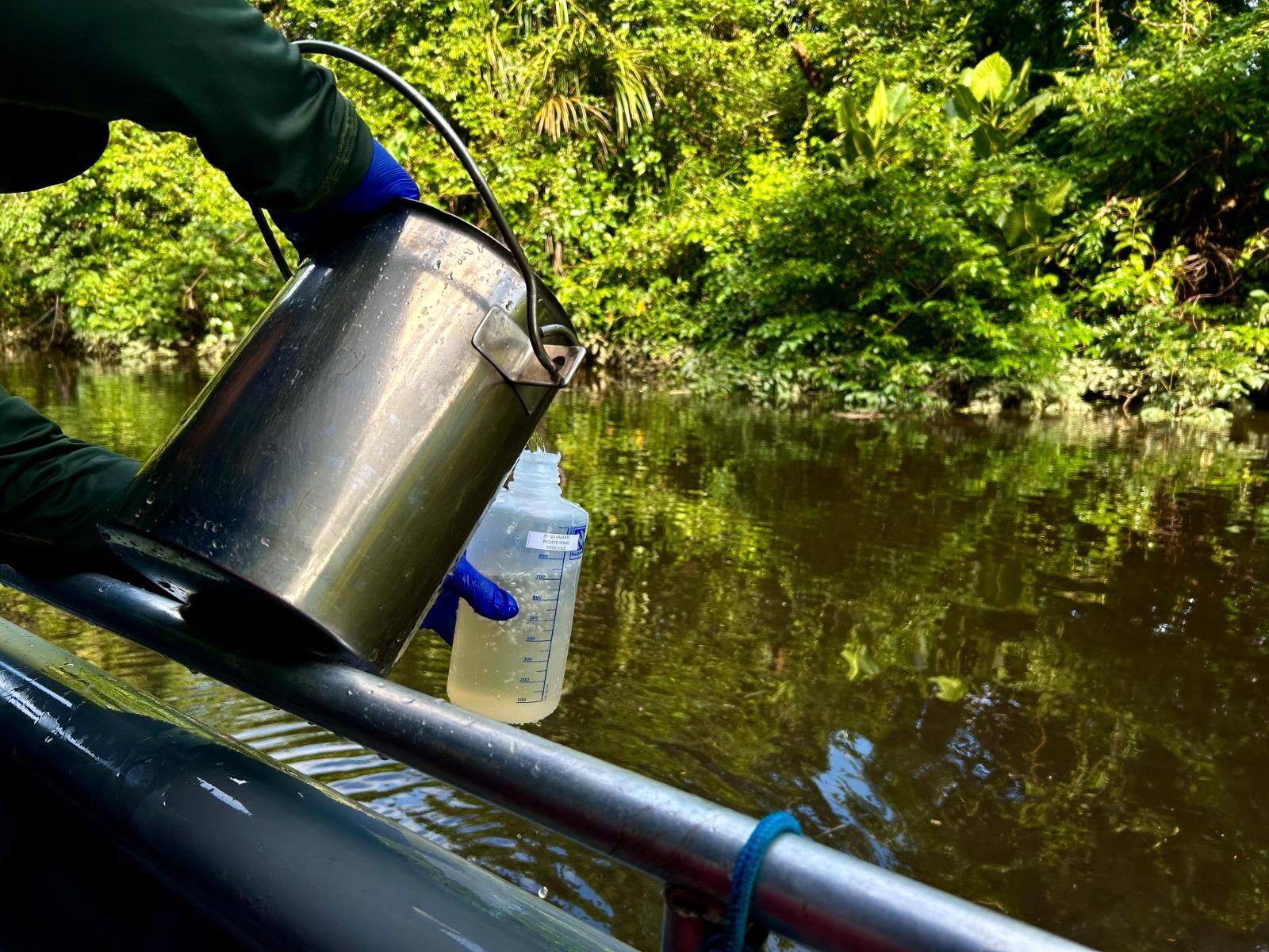 Projeto de monitoramento de água pode ser o maior da Amazônia.