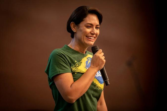 Michelle Bolsonaro.