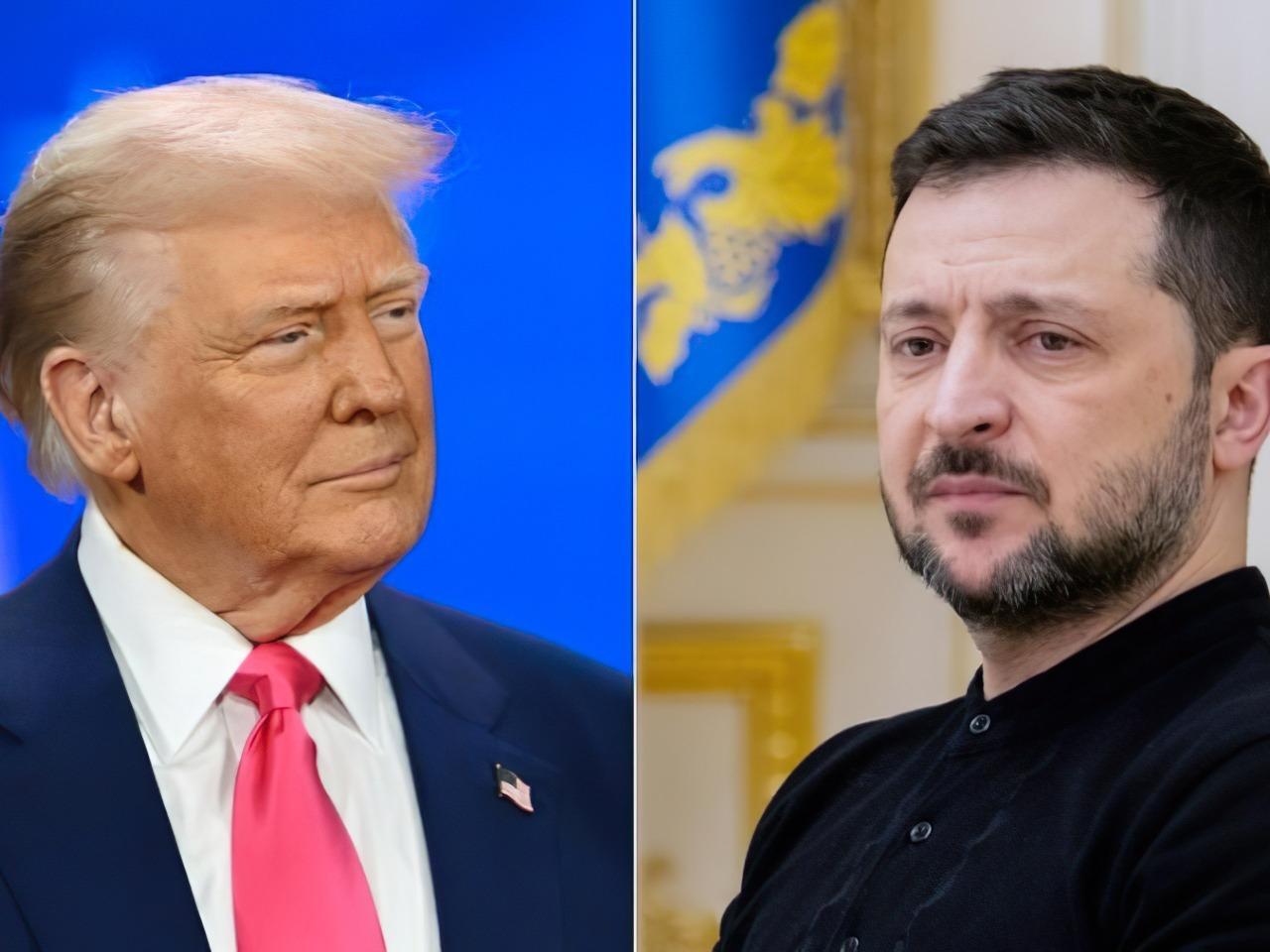 Donald Trump e Volodimir Zelensky
